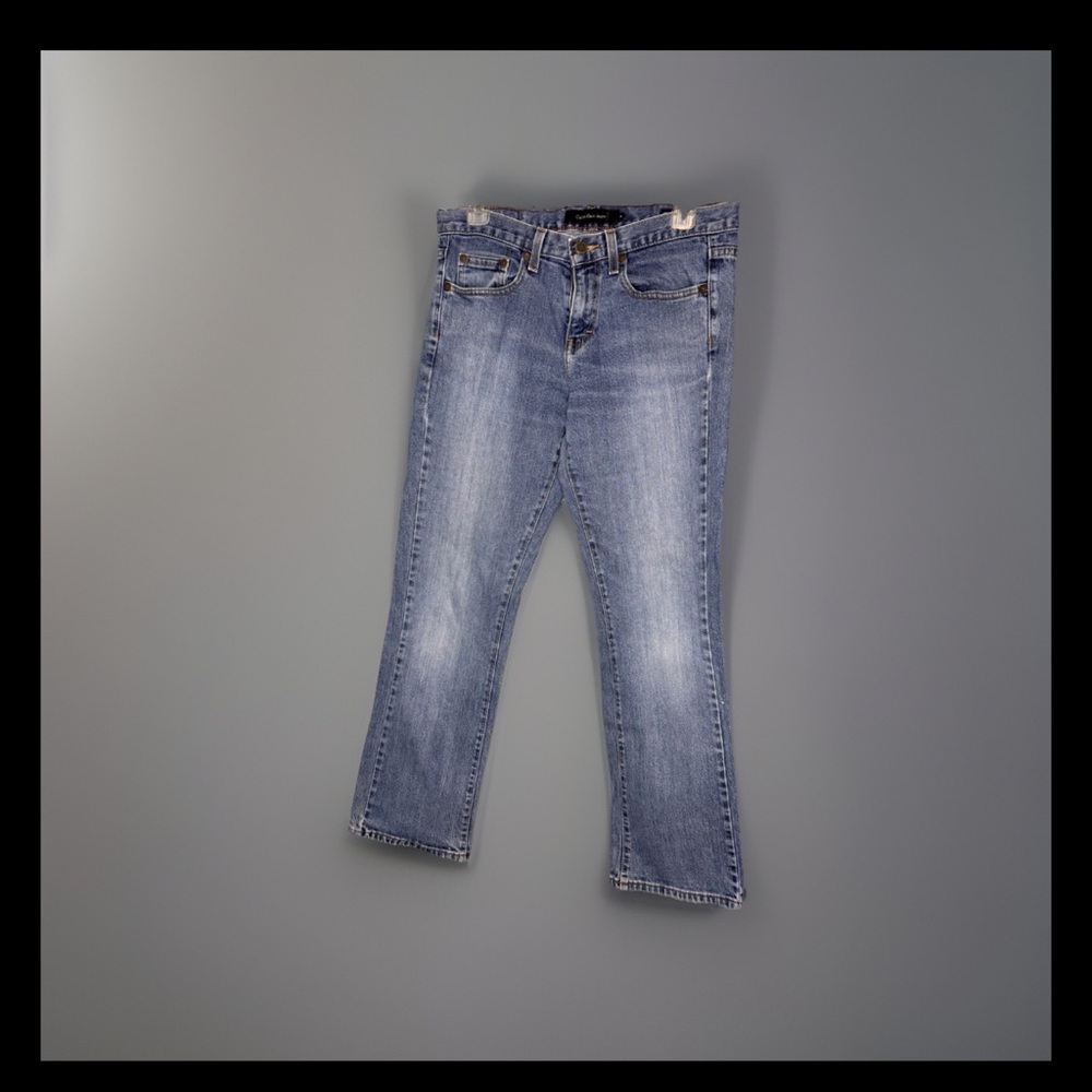 Calvin Klein Blue Bootcut Jeans with Vintage Wash 184 - Picture 1 of 8
